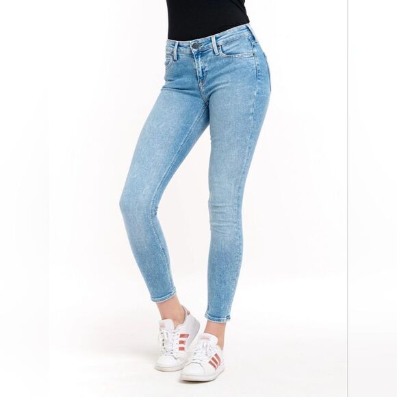 Lee Scarlett Spodnie Damskie Urban Mid Skinny Stretch Jeans L526ROUT Sz 26 x 30 - Picture 1 of 13
